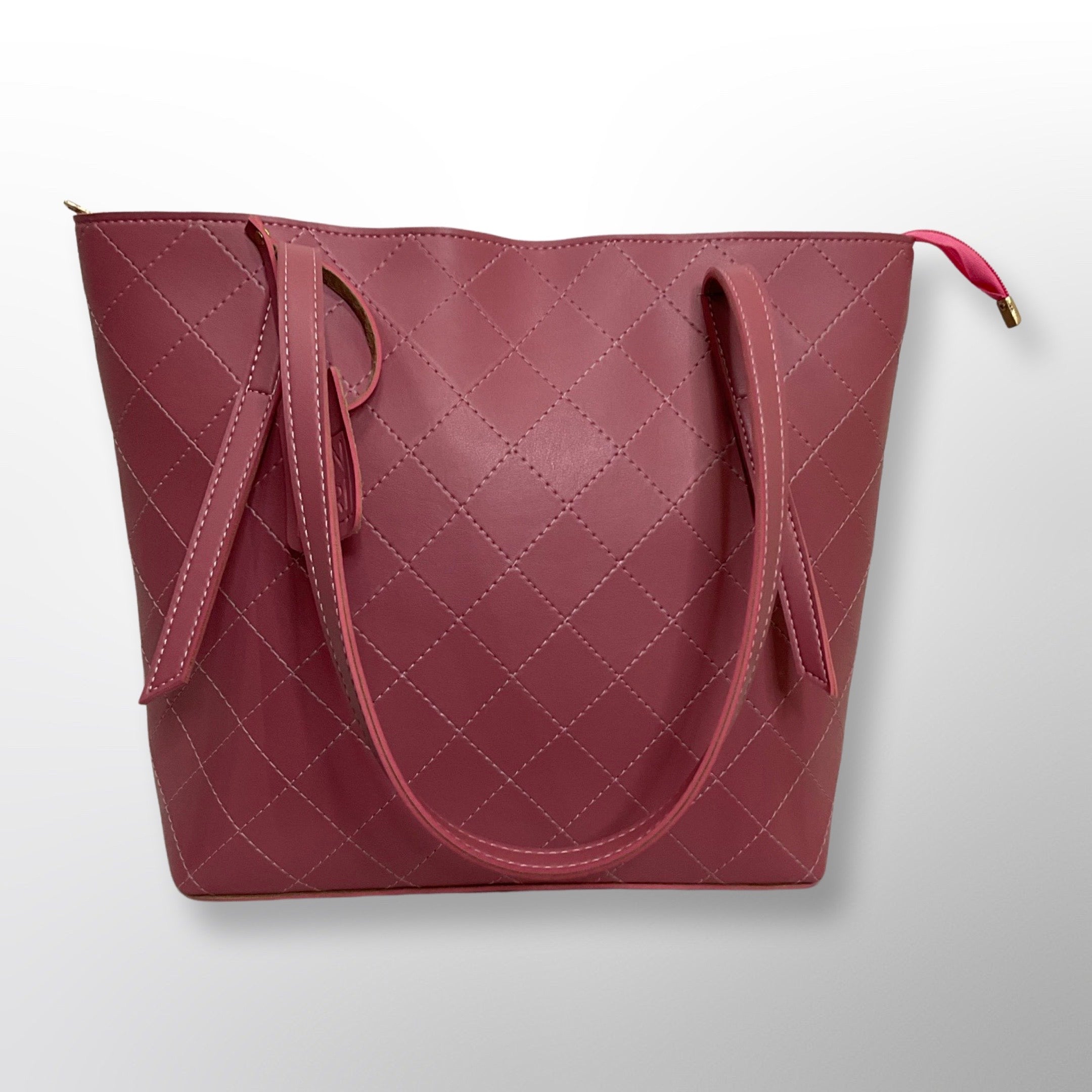 Sofia Pink Shoulder Tote Bag
