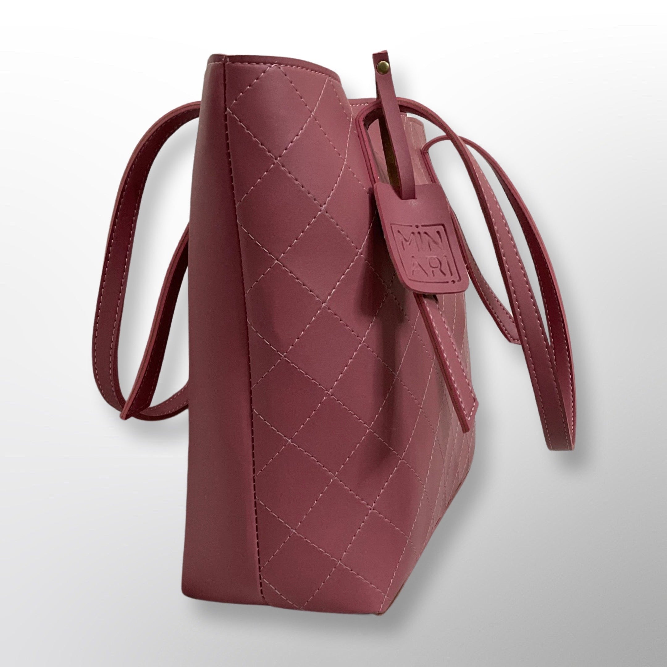 Sofia Pink Shoulder Tote Bag