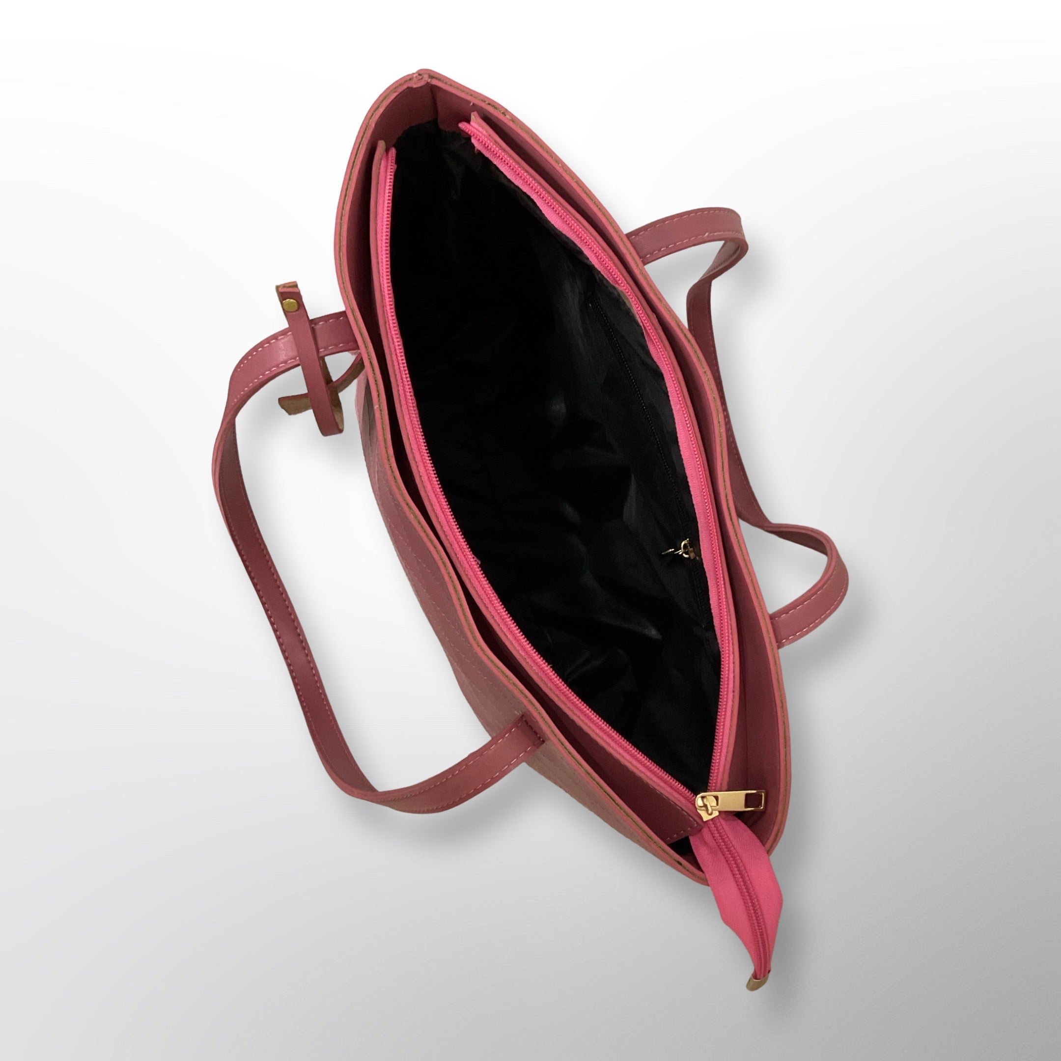 Sofia Pink Shoulder Tote Bag