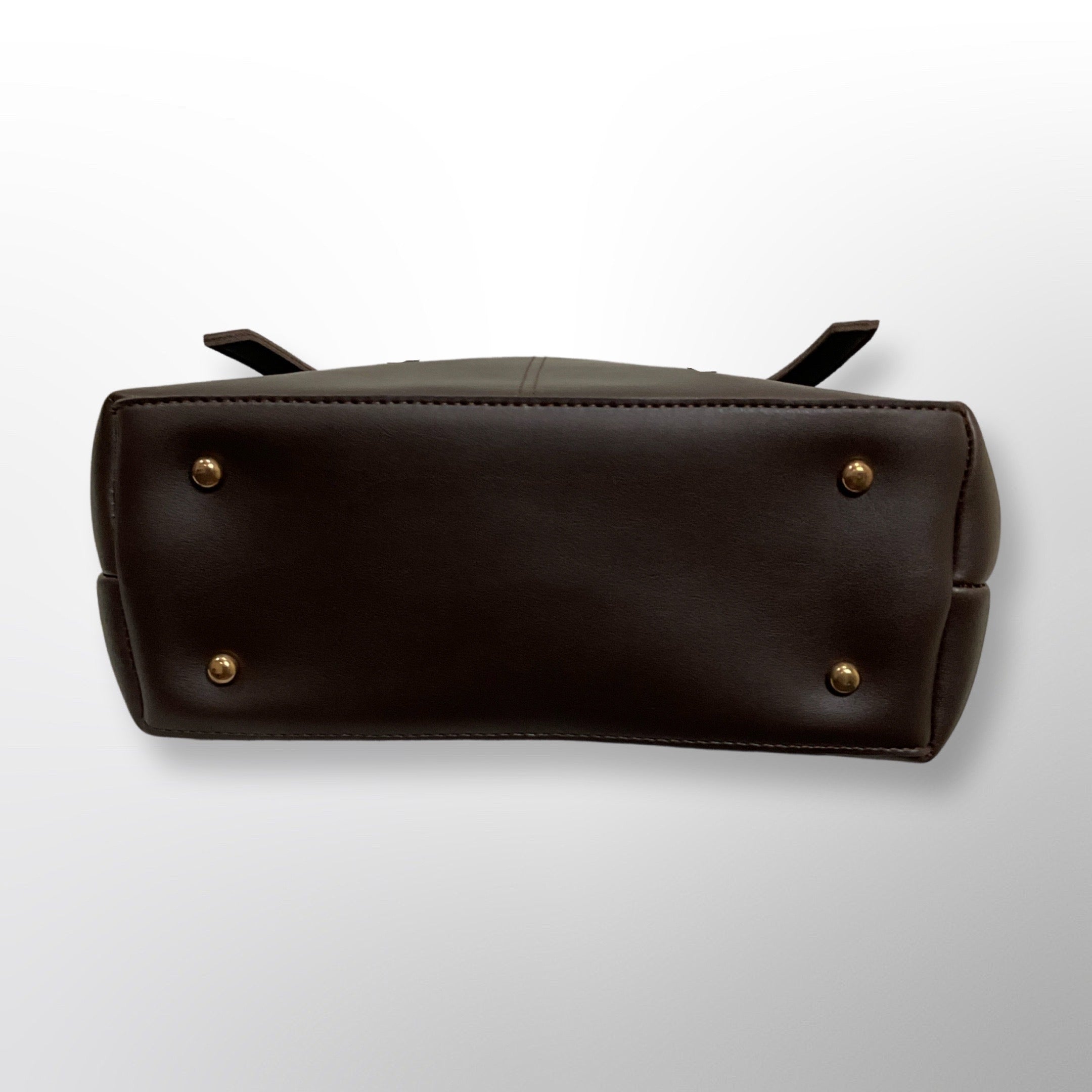 Sofia Brown Shoulder Tote Bag