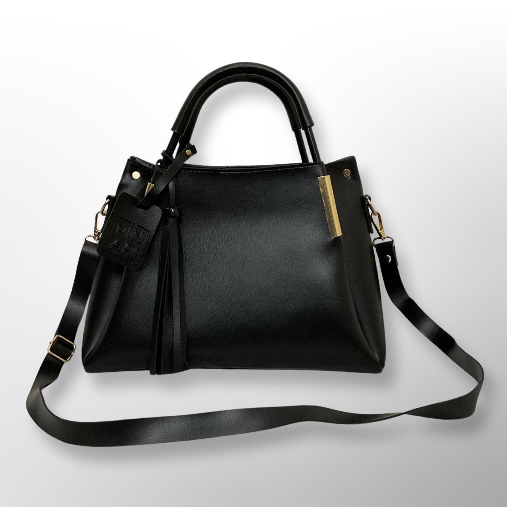 Lexi Black Shoulder Handbag