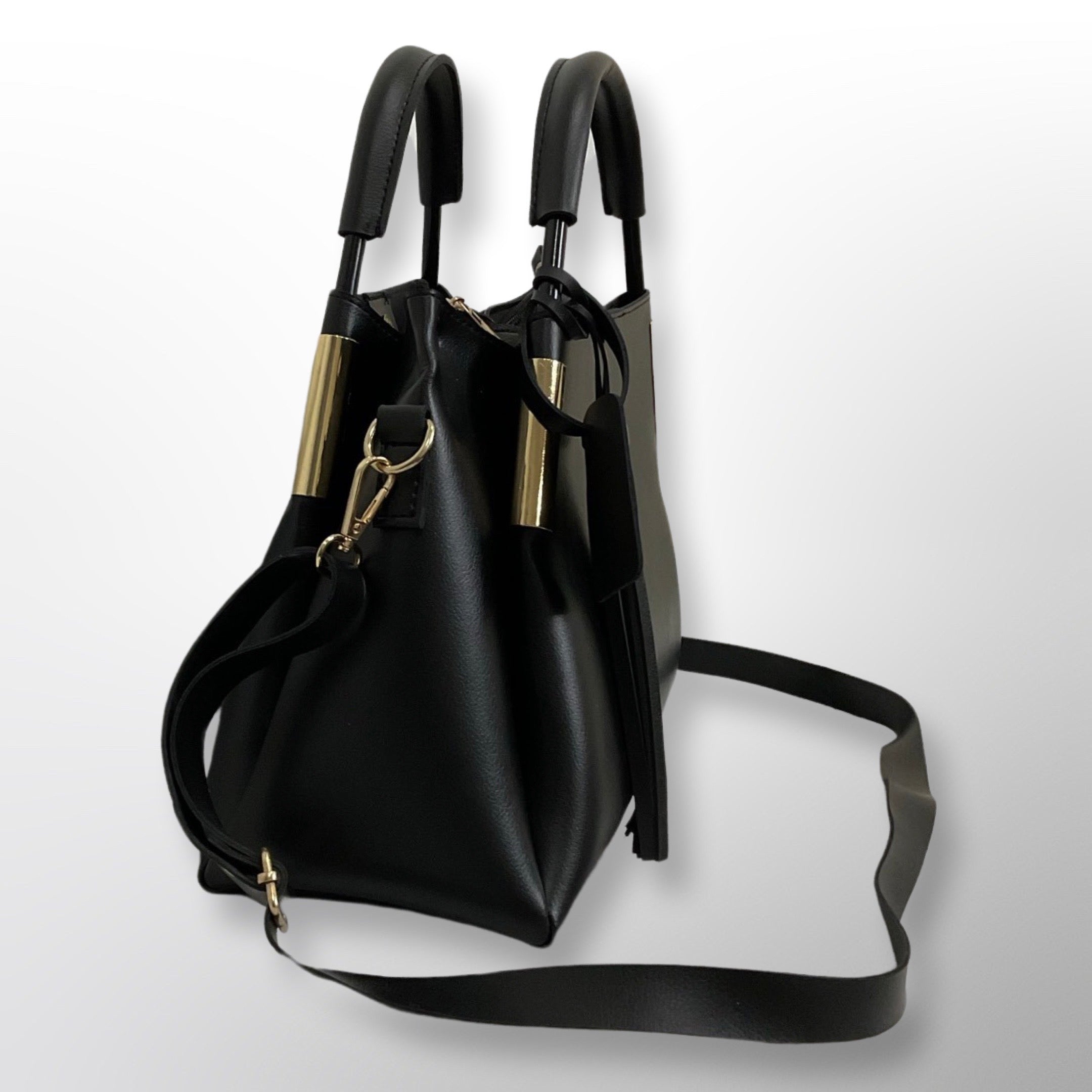Lexi Black Shoulder Handbag