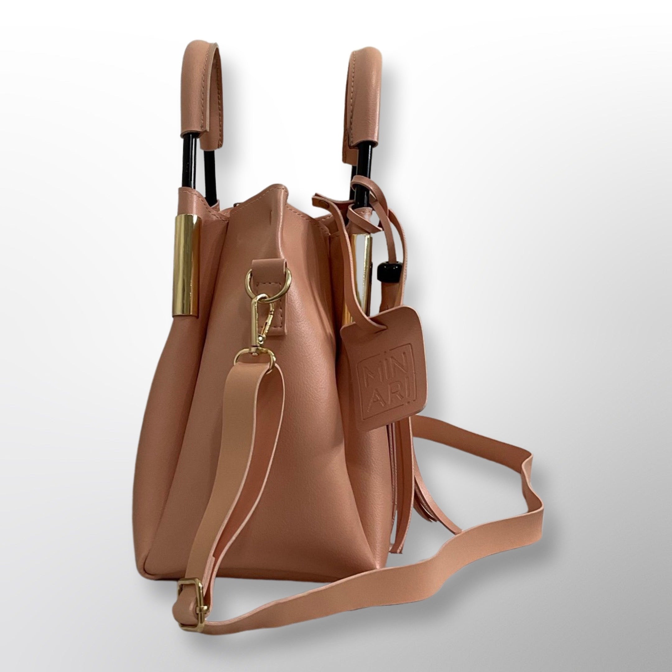 Lexi Beige Shoulder Handbag