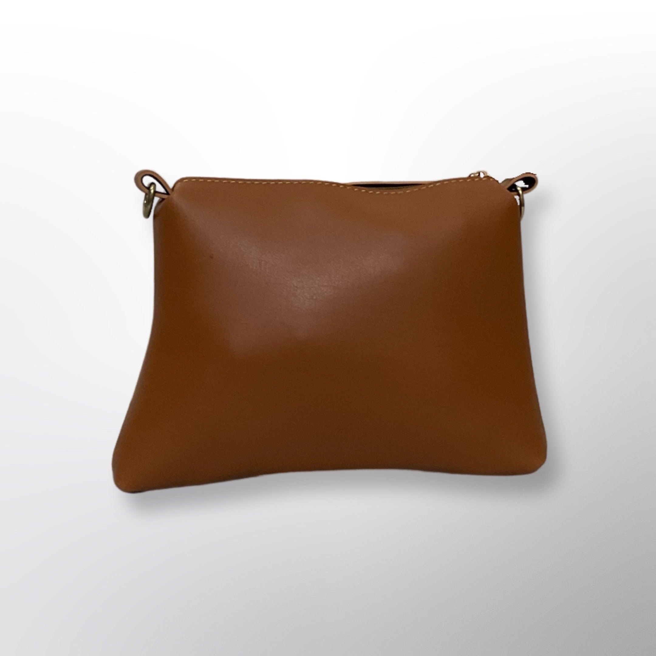Helen 3 Piece Brown Handbag Set - Top Handle, Shoulder & Wallet