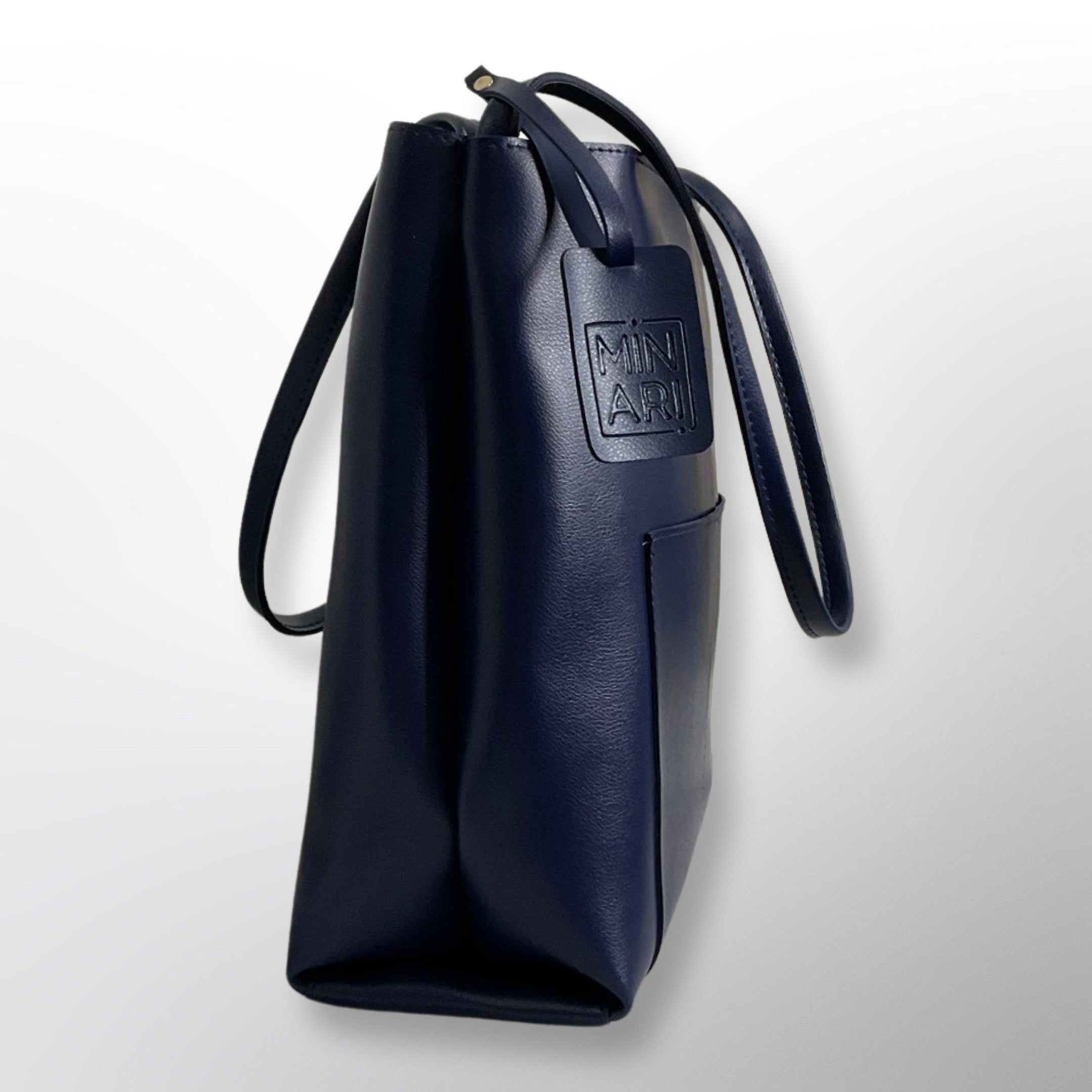 Luna Blue Shoulder Tote Bag