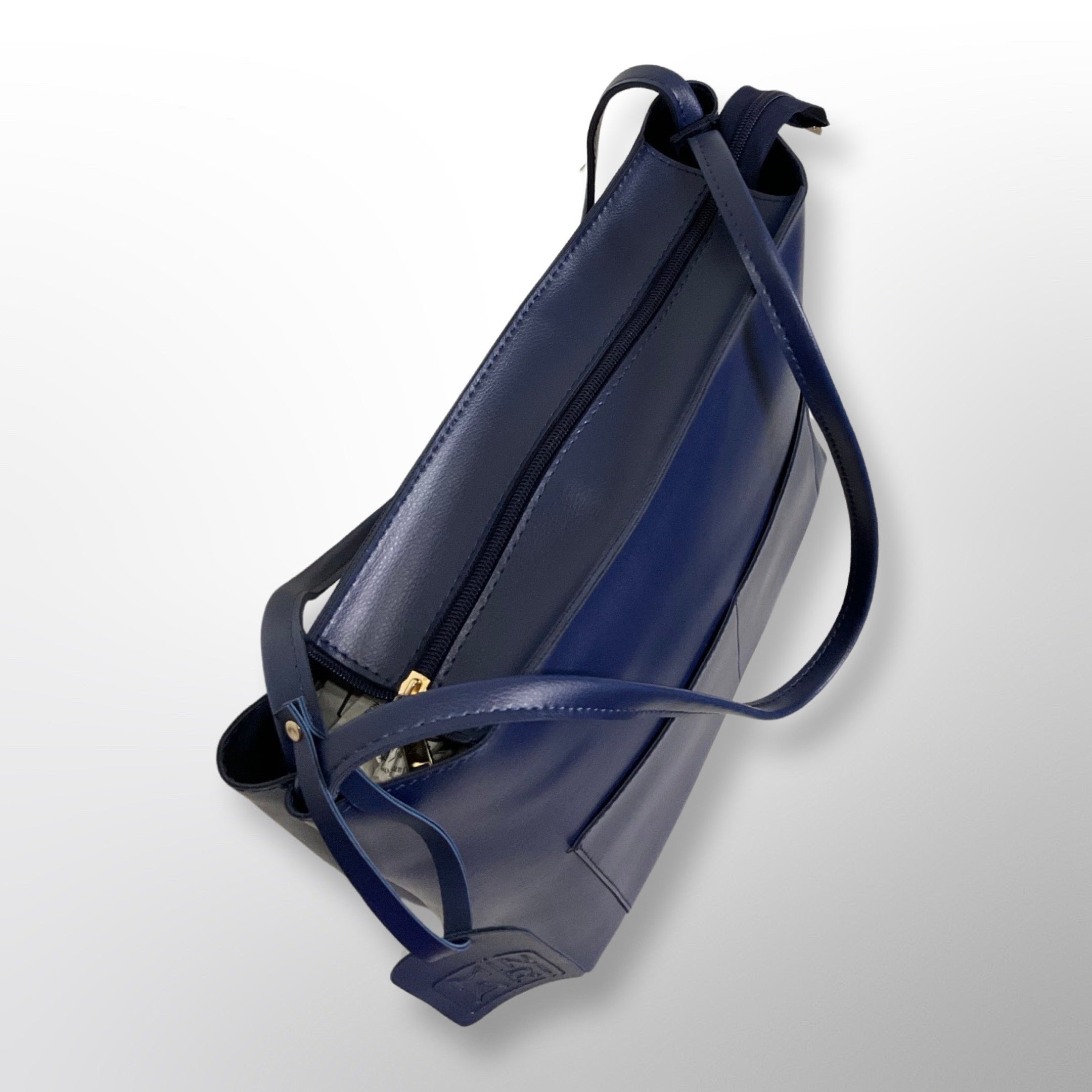 Luna Blue Shoulder Tote Bag