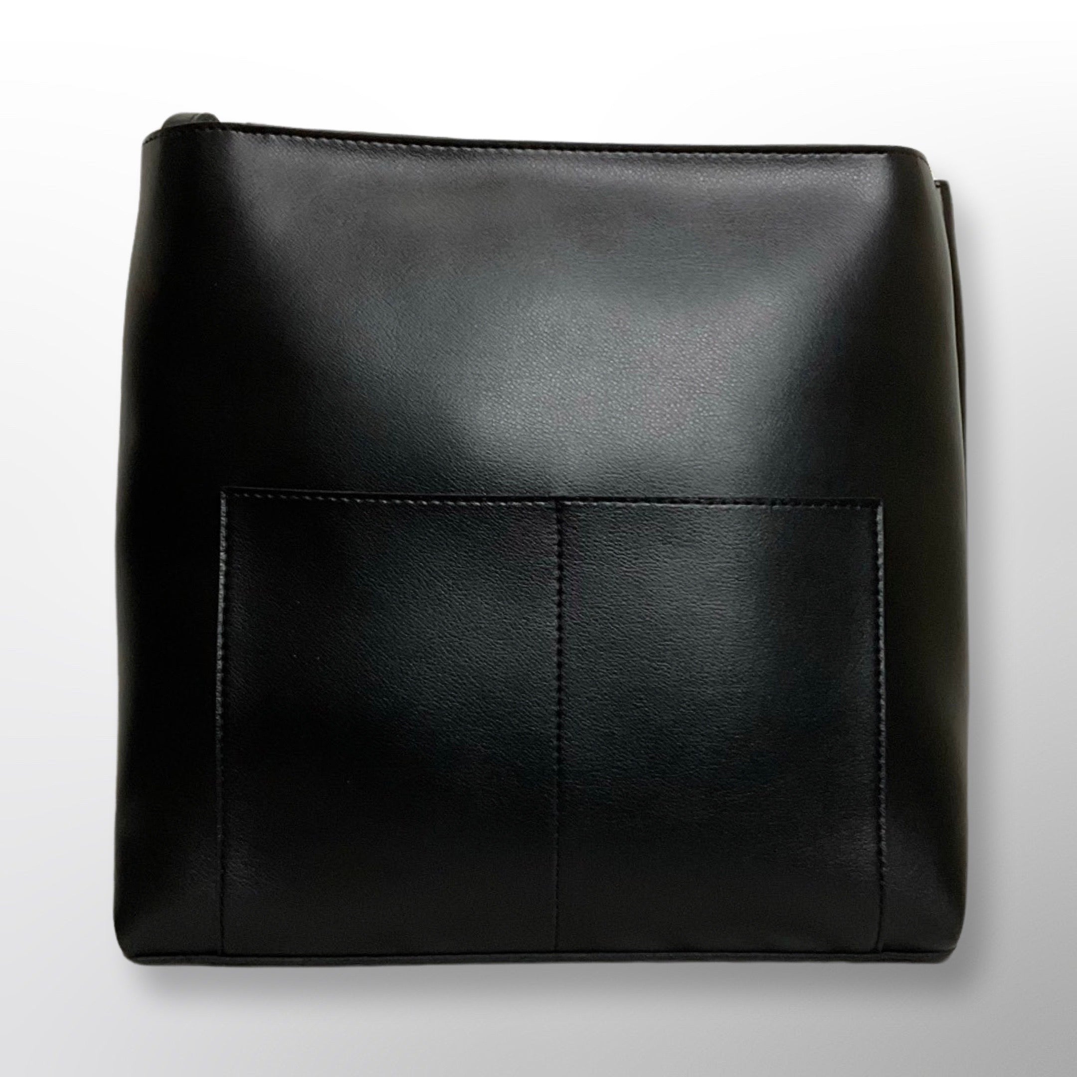 Luna Black Shoulder Tote Bag