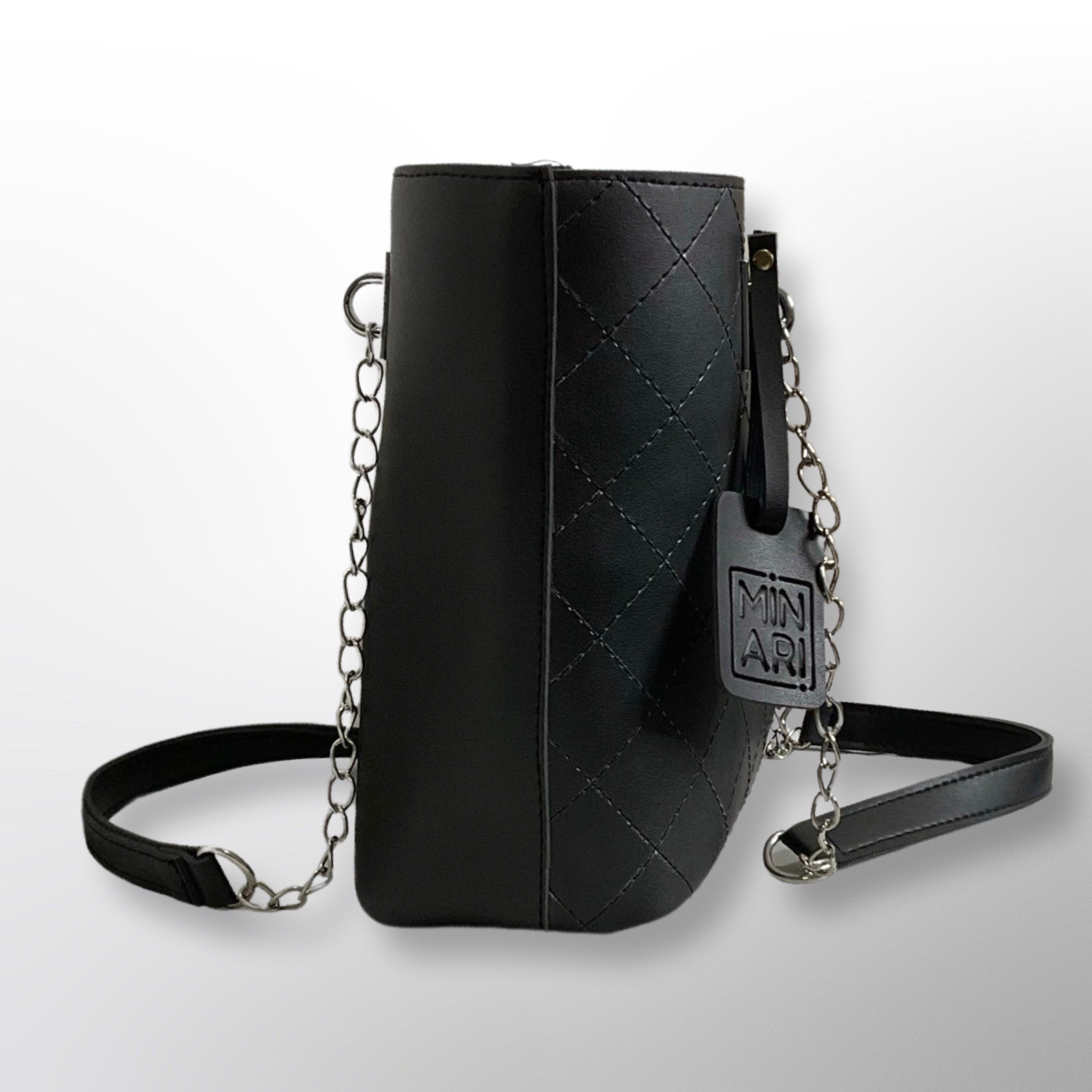 Kate Black Shoulder Tote Bag