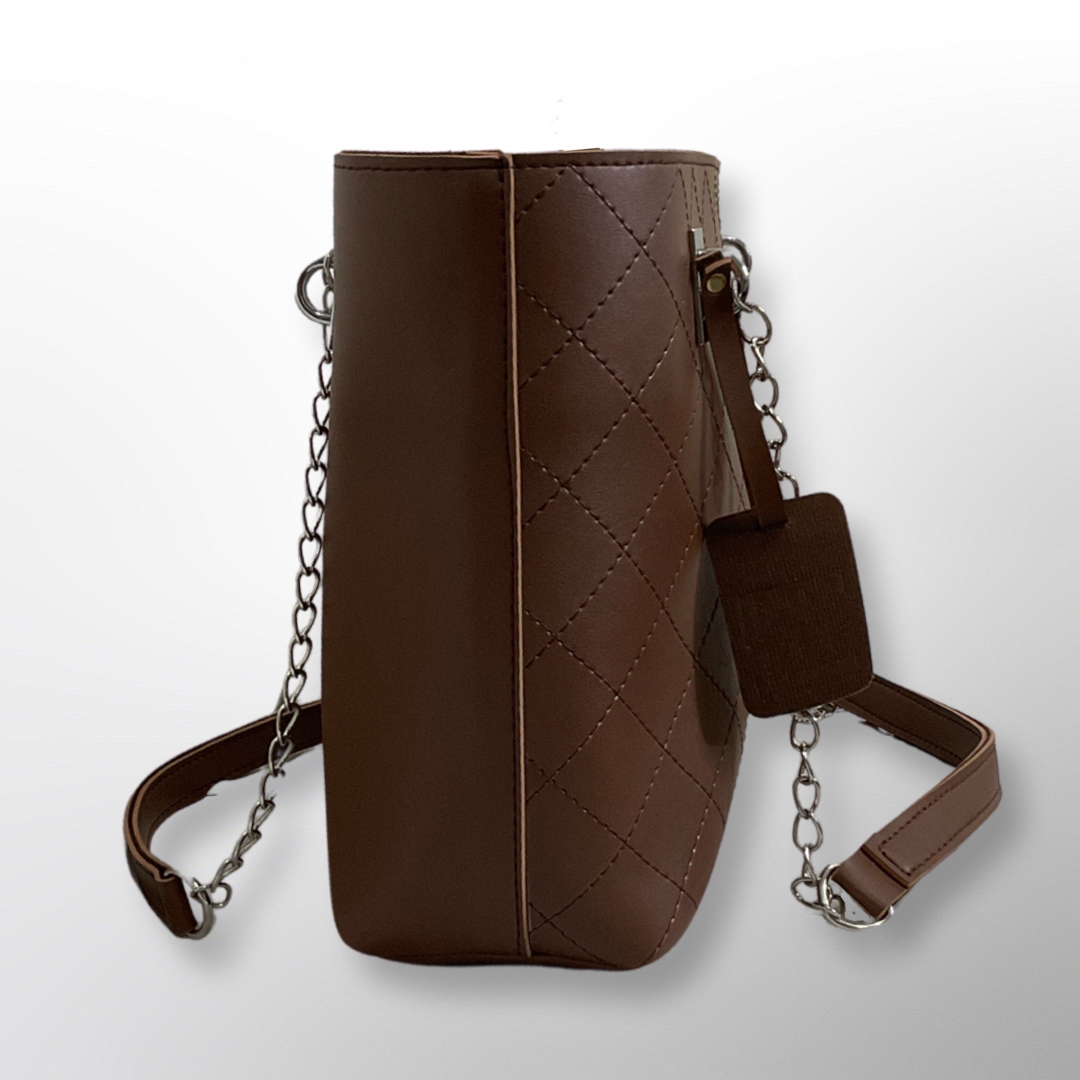 Kate Brown Shoulder Tote Bag