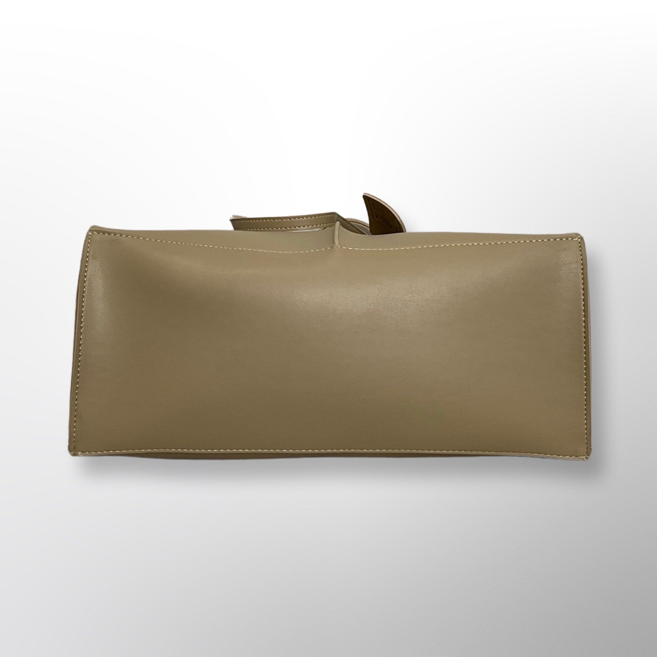 Ivy Beige Tote Shoulder Bag