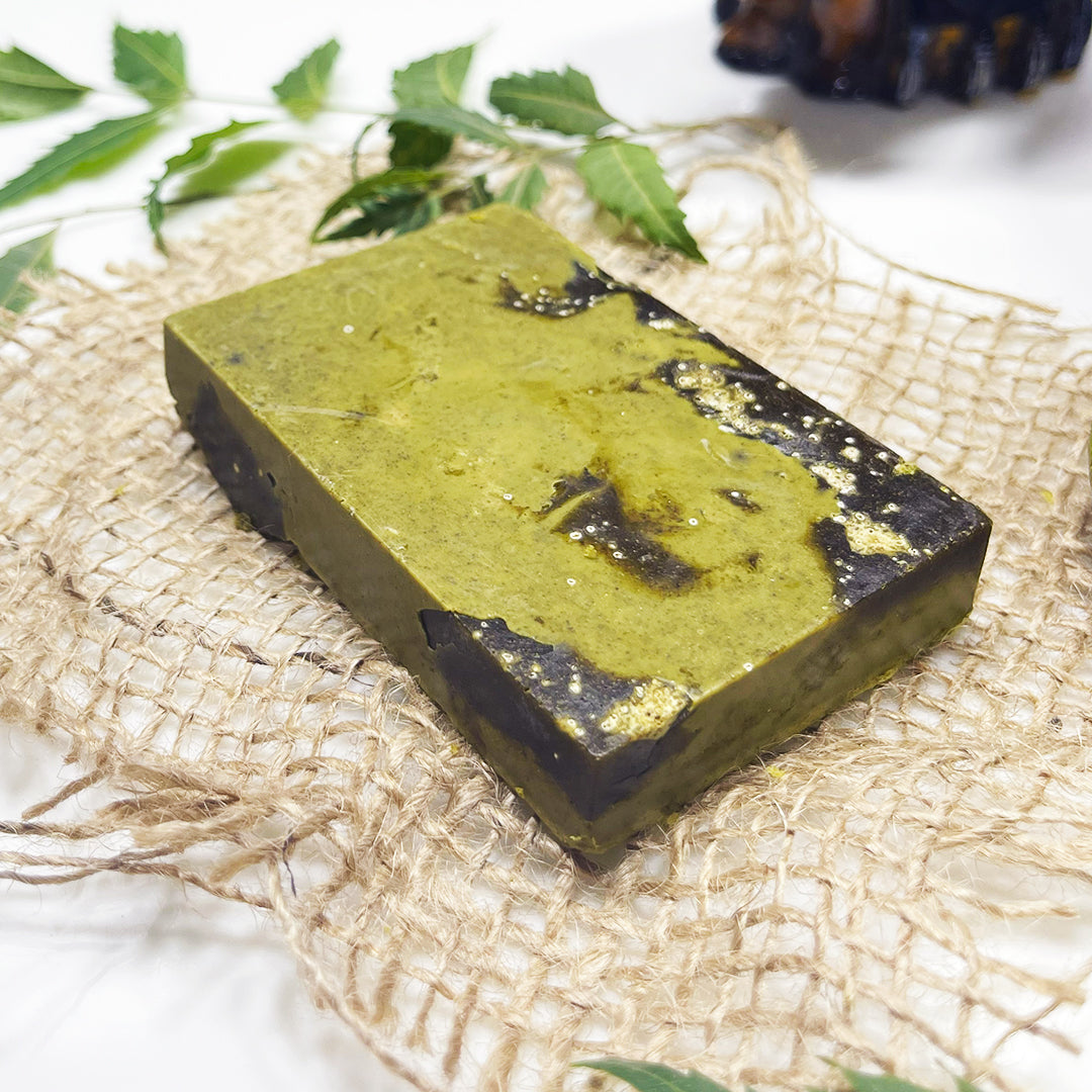 Neem Glow - Handmade Organic Neem Soap with Goat Milk